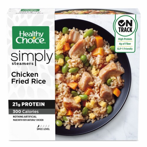 Healthy Choice Simply Steamers Chicken Fried Rice, Frozen Meal Healthy Choice Simply Steamers Chicken Fried Rice, Frozen Meal
