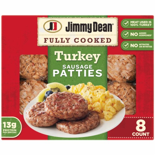 Jimmy Dean® Fully Cooked Breakfast Turkey Sausage Patties Jimmy Dean® Fully Cooked Breakfast Turkey Sausage Patties