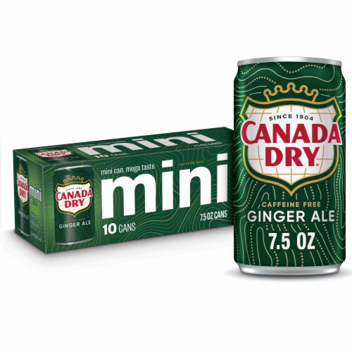 Canada Dry Ginger Ale Soda Mini Cans Canada Dry Ginger Ale Soda Mini Cans