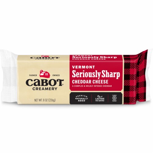 Cabot Creamery Bar Seriously Sharp Cheddar Cheese Cabot Creamery Bar Seriously Sharp Cheddar Cheese