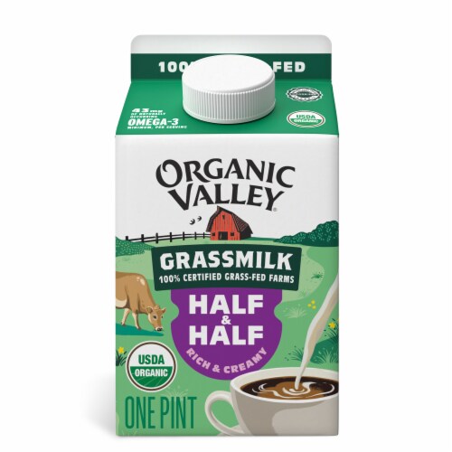 Organic Valley® Grassmilk® Organic Half and Half Organic Valley® Grassmilk® Organic Half and Half