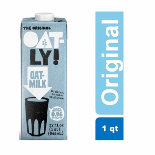 Oatly Dairy-Free Shelf-Stable Original Oat Milk Oatly Dairy-Free Shelf-Stable Original Oat Milk