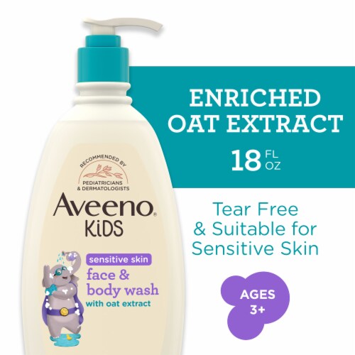 Aveeno Kids Sensitive Skin Face & Body Wash Hypoallergenic Aveeno Kids Sensitive Skin Face & Body Wash Hypoallergenic
