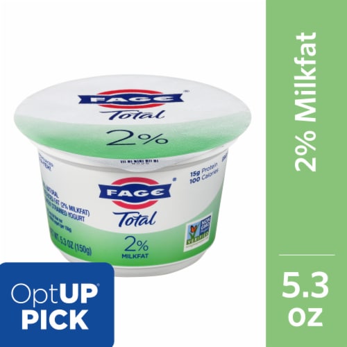 Fage® Total Plain 2% Milkfat Low Fat Greek Yogurt Cup Fage® Total Plain 2% Milkfat Low Fat Greek Yogurt Cup