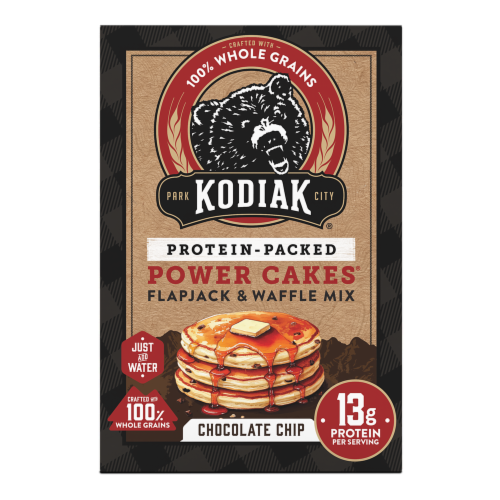 Kodiak® Chip Power Cakes™ Flapjack and Waffle Mix Chocolate Chip Kodiak® Chip Power Cakes™ Flapjack and Waffle Mix Chocolate Chip
