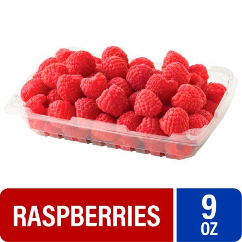 Fresh Red Raspberries – 9 OZ Clamshell Fresh Red Raspberries – 9 OZ Clamshell