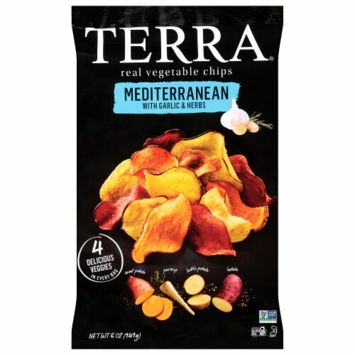 Terra® Mediterranean Garlic and Herbs Vegetable Chips Terra® Mediterranean Garlic and Herbs Vegetable Chips
