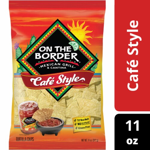 On The Border® Café Style Tortilla Chips On The Border® Café Style Tortilla Chips