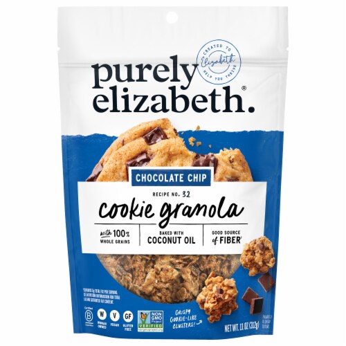 Purely Elizabeth® Chocolate Chip Cookie Gluten-Free Granola Purely Elizabeth® Chocolate Chip Cookie Gluten-Free Granola