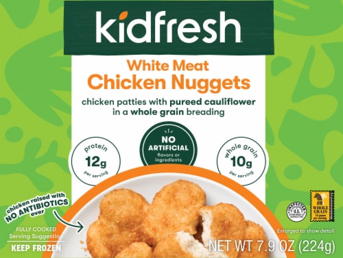 Kidfresh White Meat Chicken Nuggets 7.9 oz Kidfresh White Meat Chicken Nuggets 7.9 oz