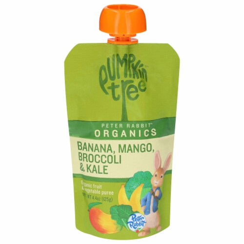 Peter Rabbit™ Organics Banana Mango Broccoli & Kale Fruit & Veggie Baby Food Snack Pouch Peter Rabbit™ Organics Banana Mango Broccoli & Kale Fruit & Veggie Baby Food Snack Pouch
