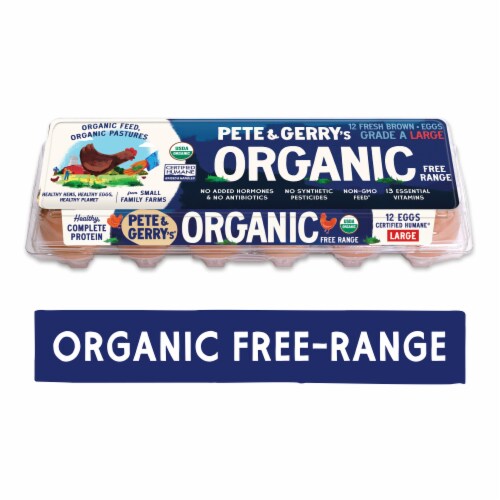 Pete & Gerry’s Organic Free Range Large Eggs Pete & Gerry’s Organic Free Range Large Eggs