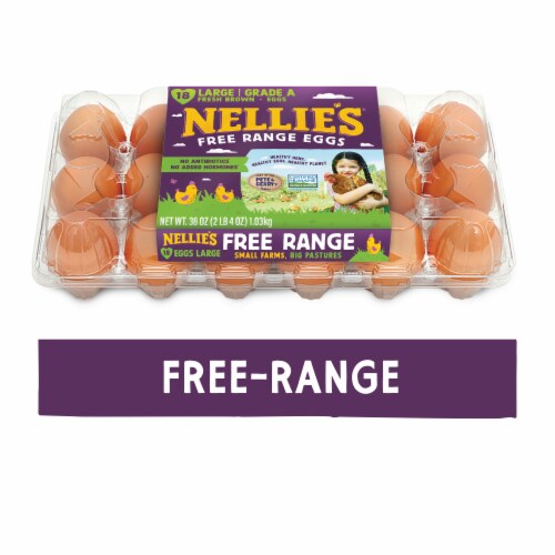 Nellie’s Free Range Eggs Large 18 ct Nellie’s Free Range Eggs Large 18 ct