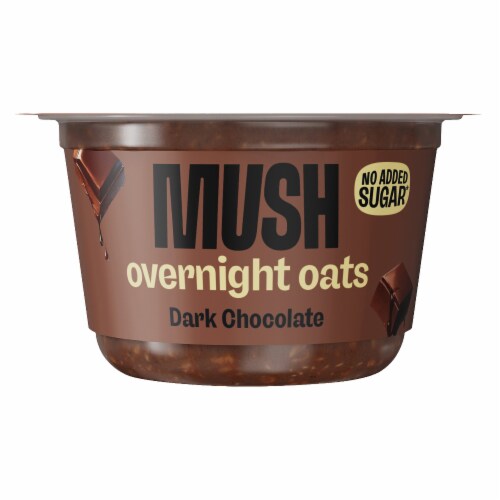 MUSH Dark Chocolate Overnight Oats Cup MUSH Dark Chocolate Overnight Oats Cup