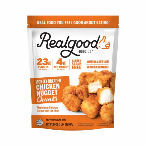Real Good Foods Lightly Breaded Chicken Nuggets Real Good Foods Lightly Breaded Chicken Nuggets