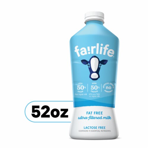 fairlife Ultra-Filtered Milk, Lactose Free, High Protein, Fat Free Milk fairlife Ultra-Filtered Milk, Lactose Free, High Protein, Fat Free Milk