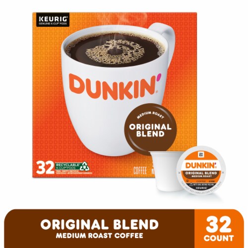 Dunkin’ Original Blend Medium Roast Coffee, K-Cup Pods Dunkin’ Original Blend Medium Roast Coffee, K-Cup Pods