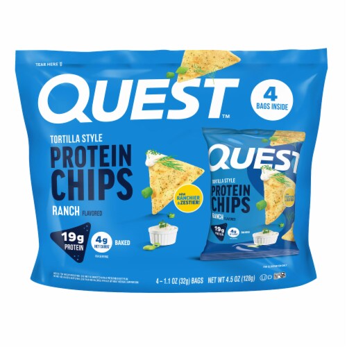 Quest Tortilla Style Ranch Protein Chips Quest Tortilla Style Ranch Protein Chips