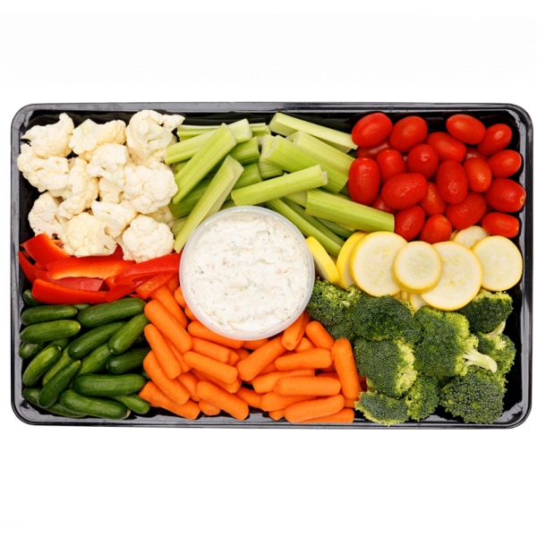 *** Vegetable Dip Tray – Large ***