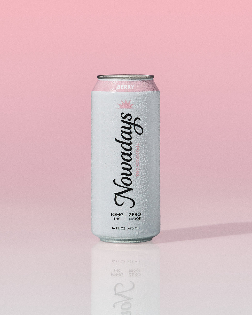 ***Nowadays The Cocktail Berry 10mg THC  6 Pack 16oz Cans***