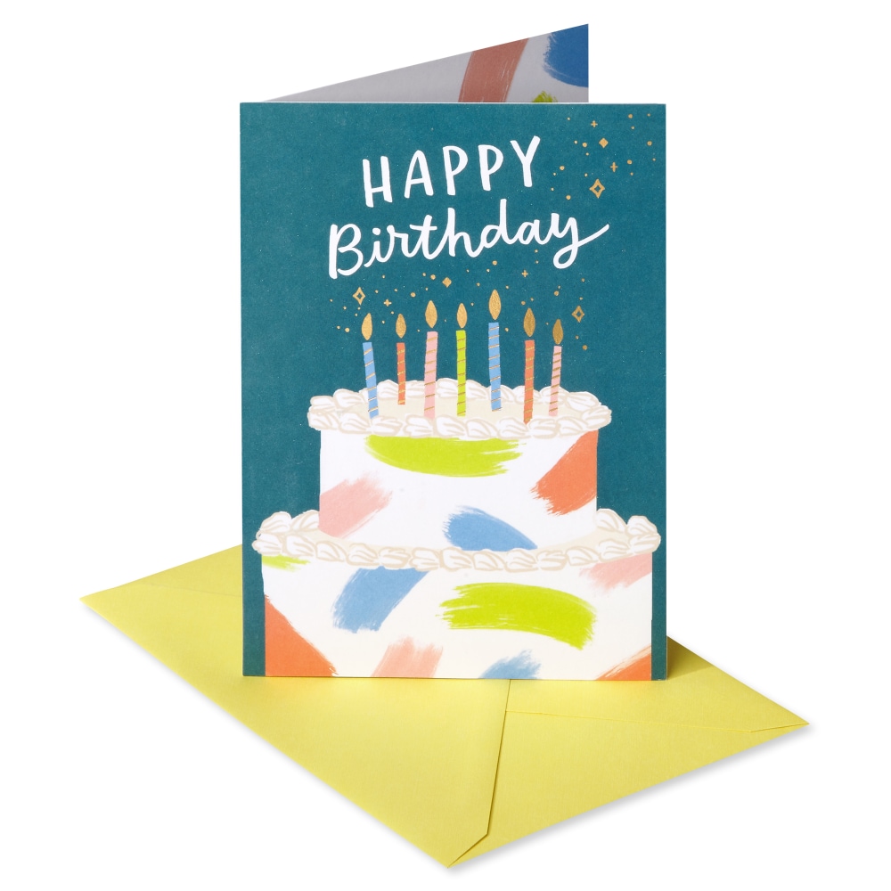 American Greetings Birthday Card – Birthday Cake (#21)