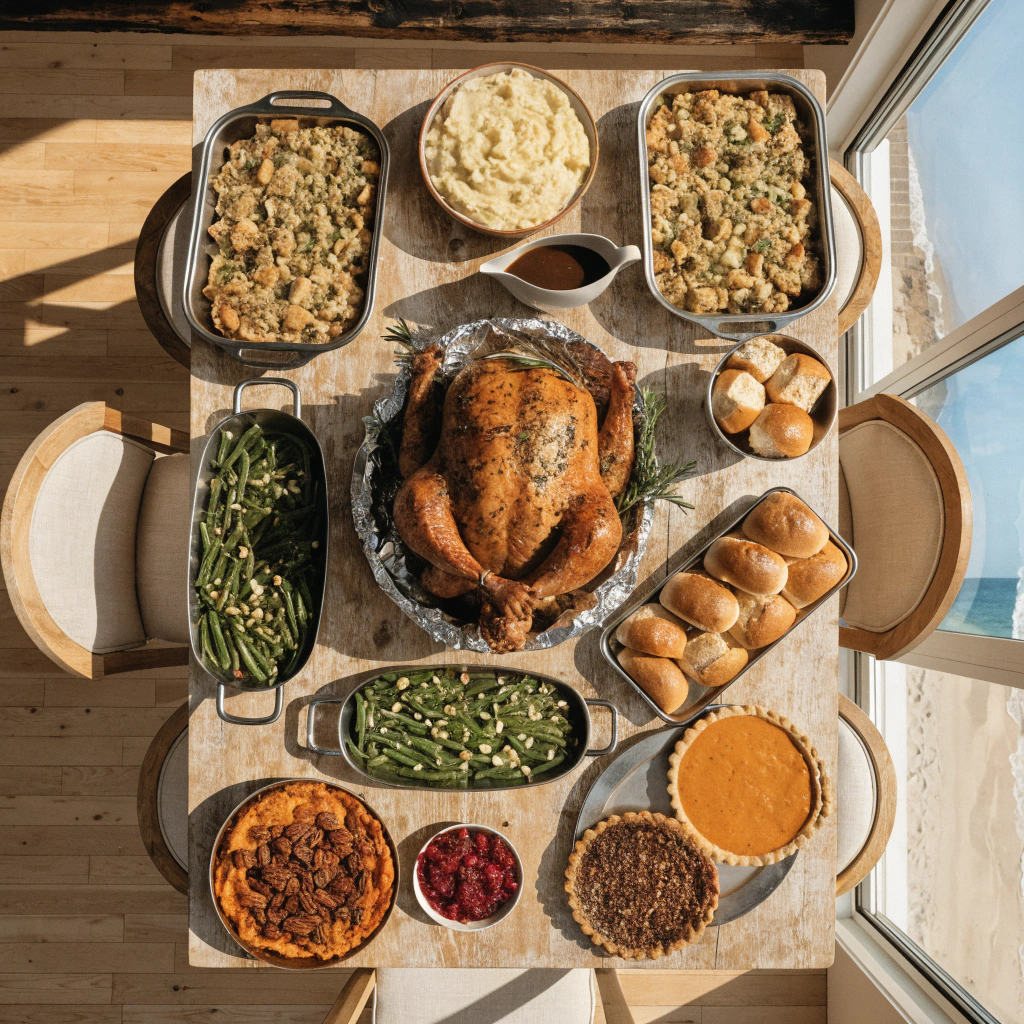 ***Gourmet Thanksgiving Dinner — Serves 8***