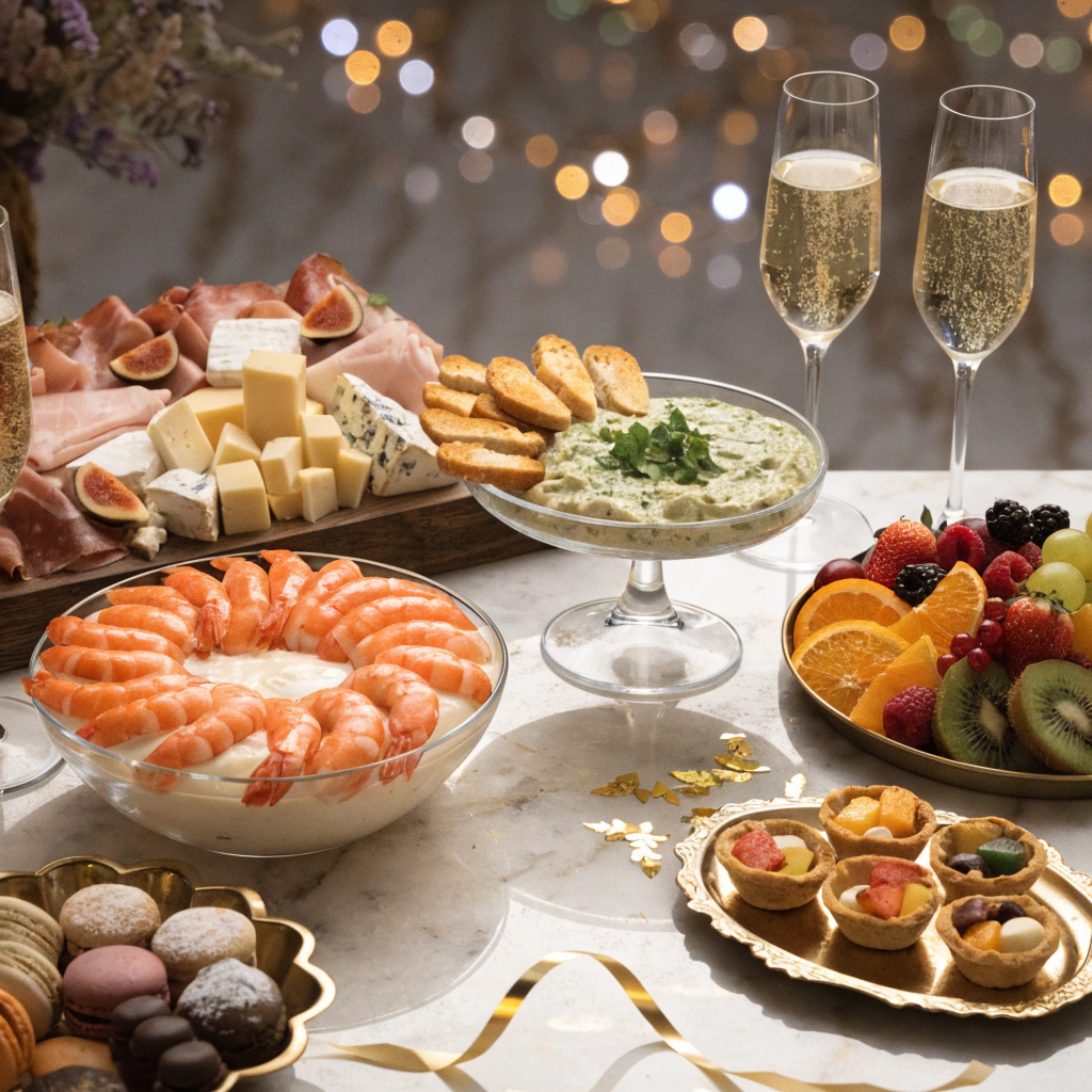 ***NYE Appetizer Spread — Serves 10–12***
